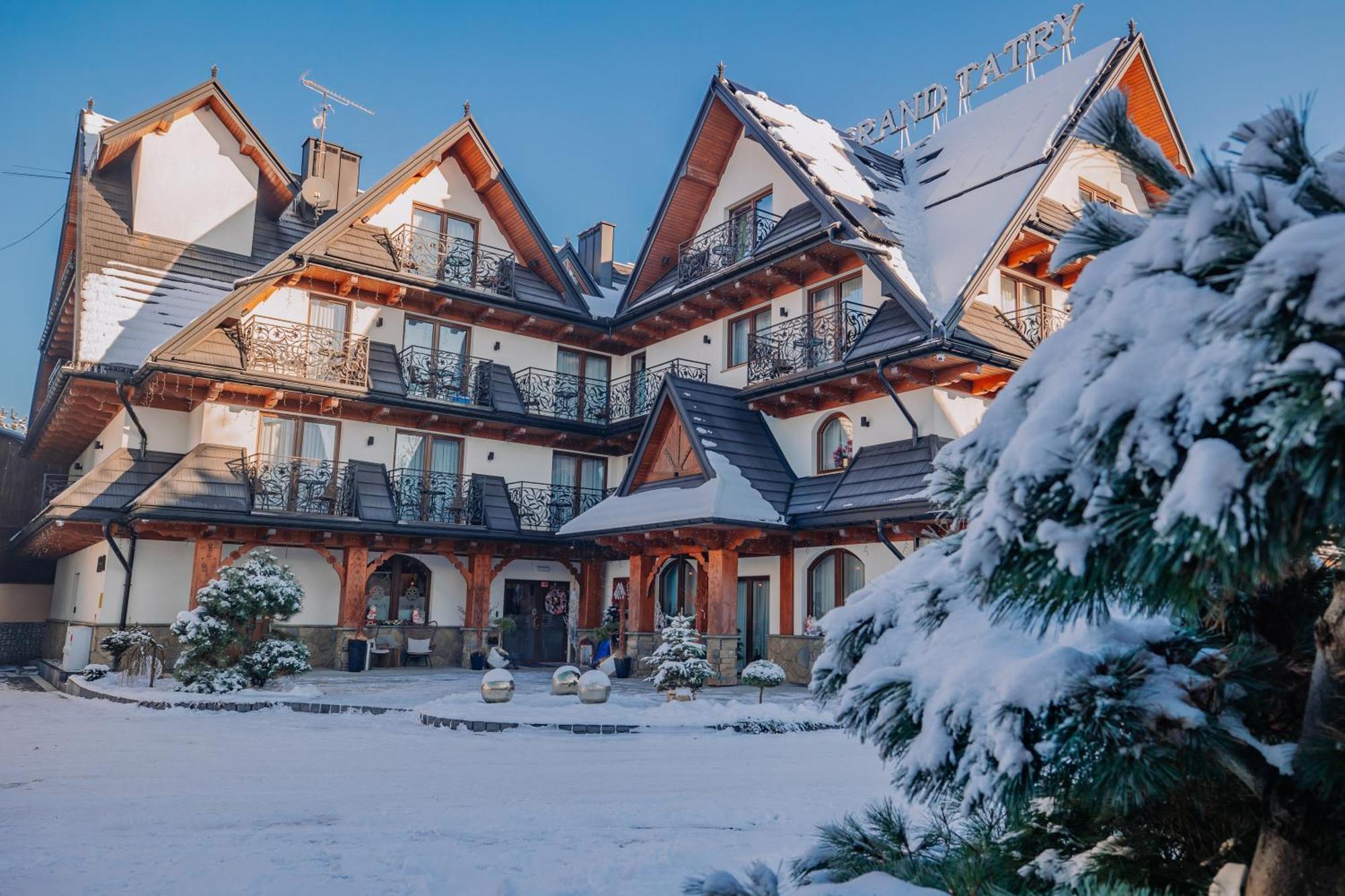 Grand Tatry - Miejsce Na Wyjatkowy Pobyt Dla Ciebie I Twojej Rodziny! - Sauna I Jacuzzi Wliczone W Cene Pobytu -10 Minut Pieszo Od Term Bania Białka Tatrzańska Exterior photo